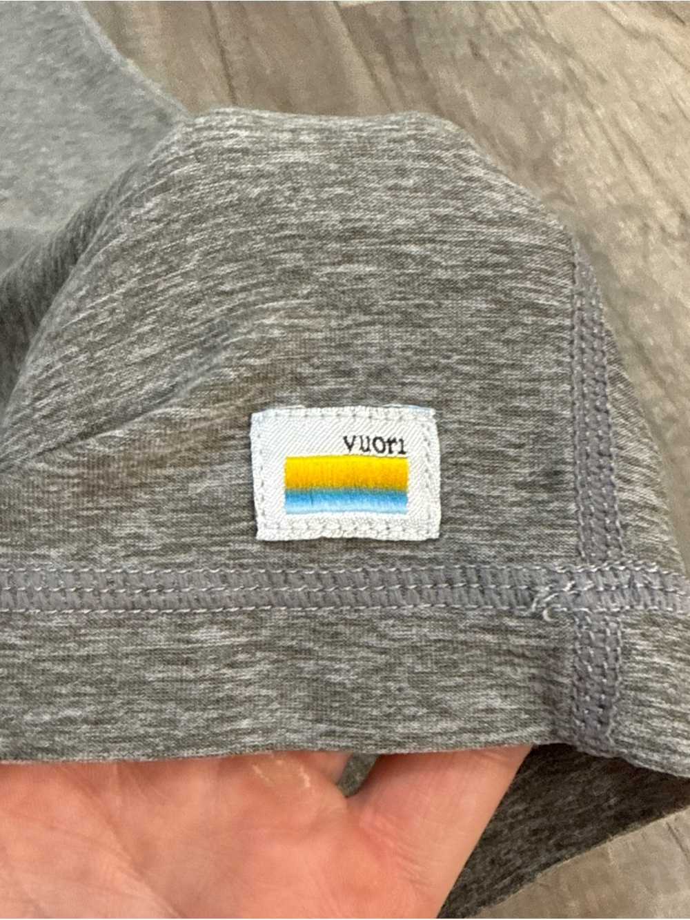 Vuori Grey Tank Top - Picture 2 of 4